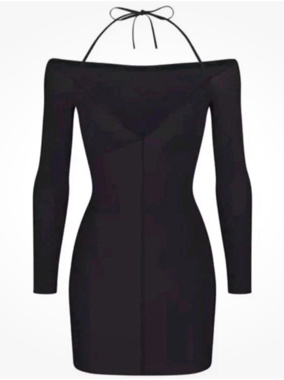 Skims Onyx Night Out Dress
